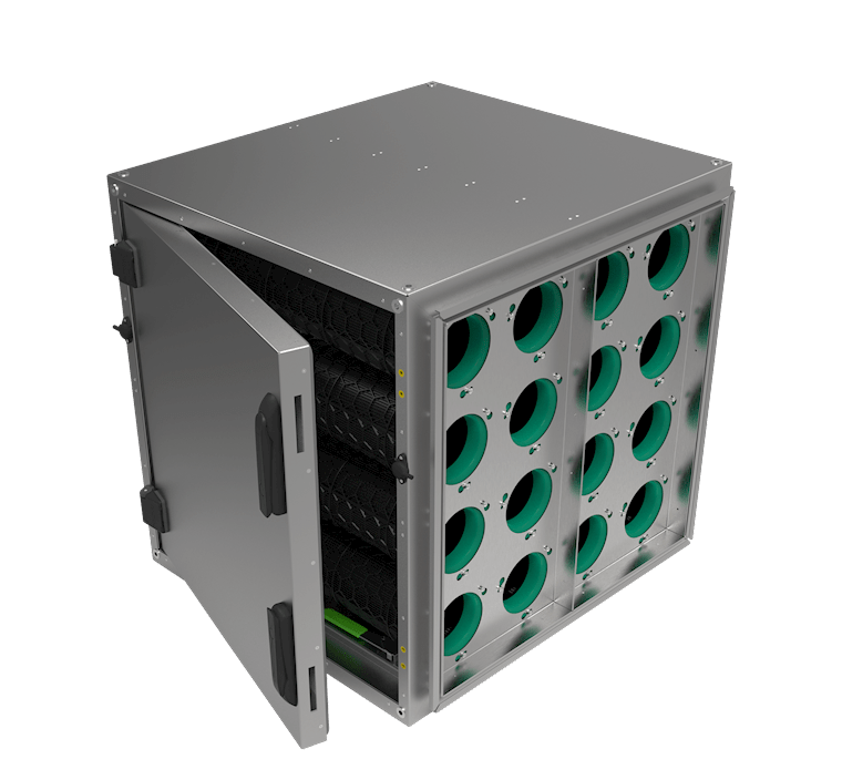 CamCarb XG Aktivkohlefilter in einem CamCube Filtergehäuse