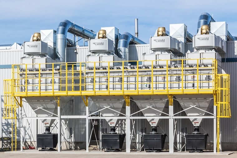 Absaugsystem Metallindustrie