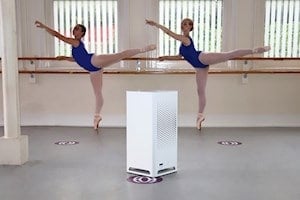 Dance Studio - Improving the air quality and preventing from harmful pathogens