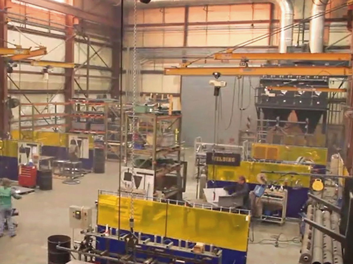 Metallbearbeitung mit Absaugsystem