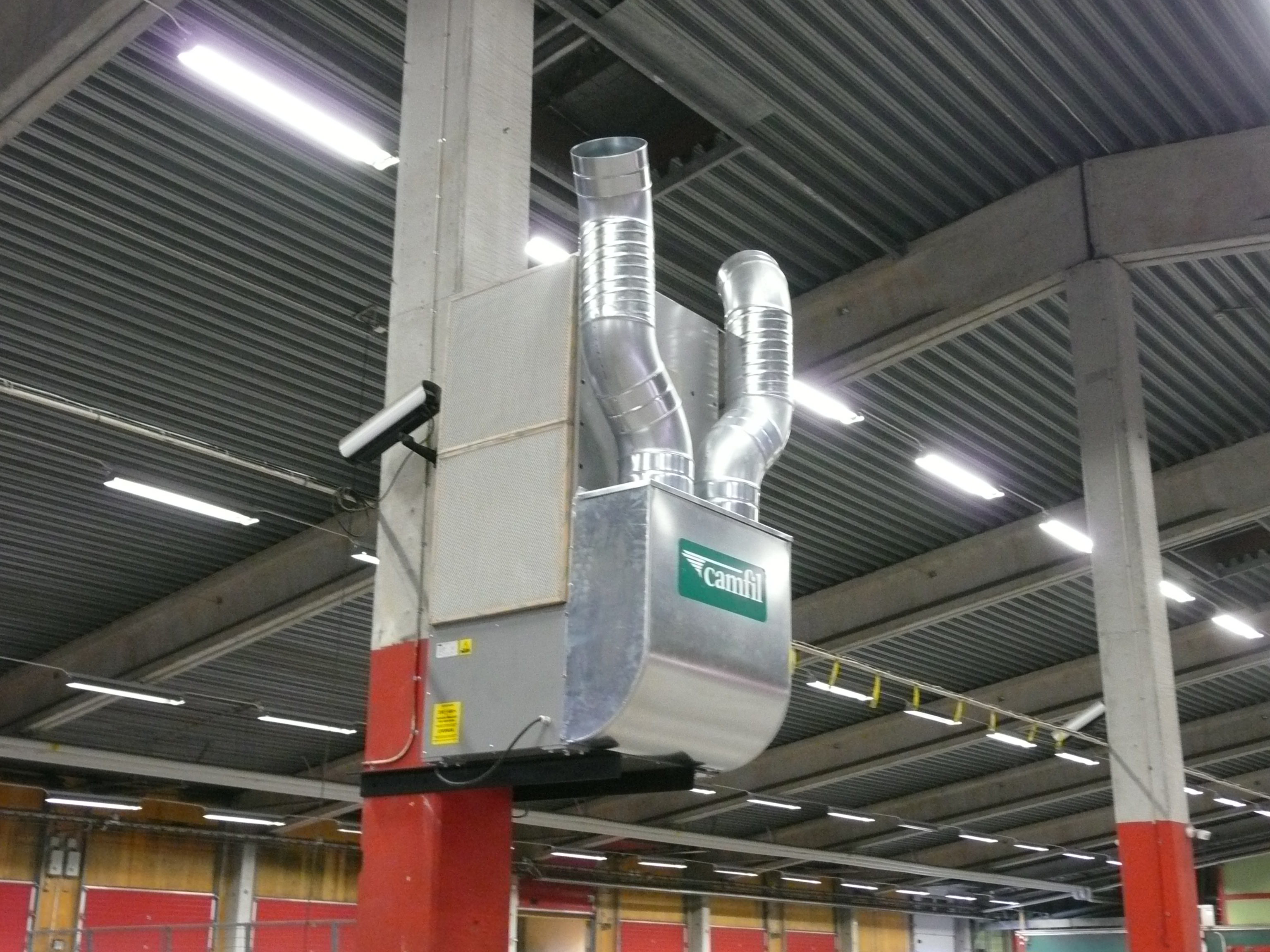Warehouse air filtration on sale system