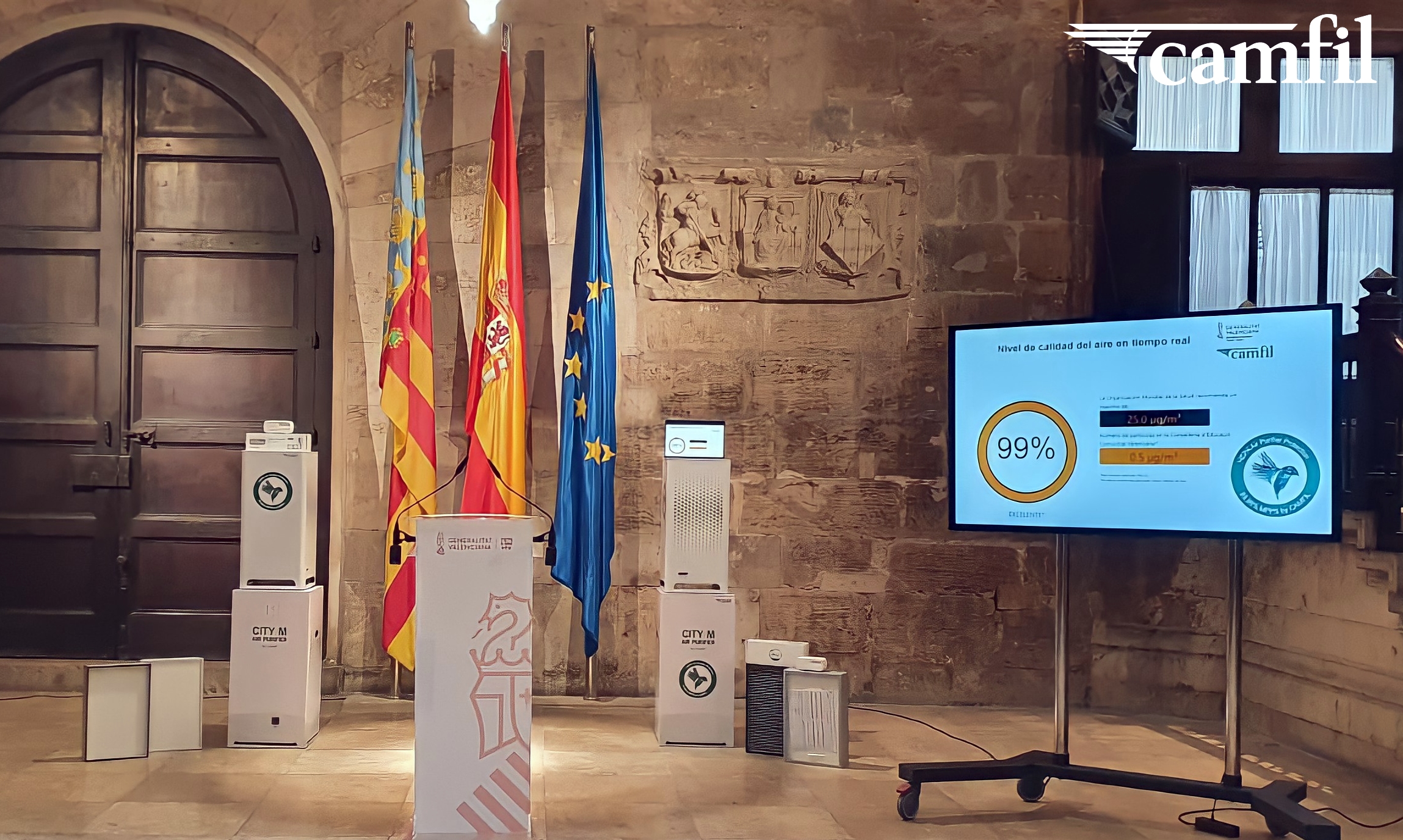 Camfil Air Purifiers in Schools