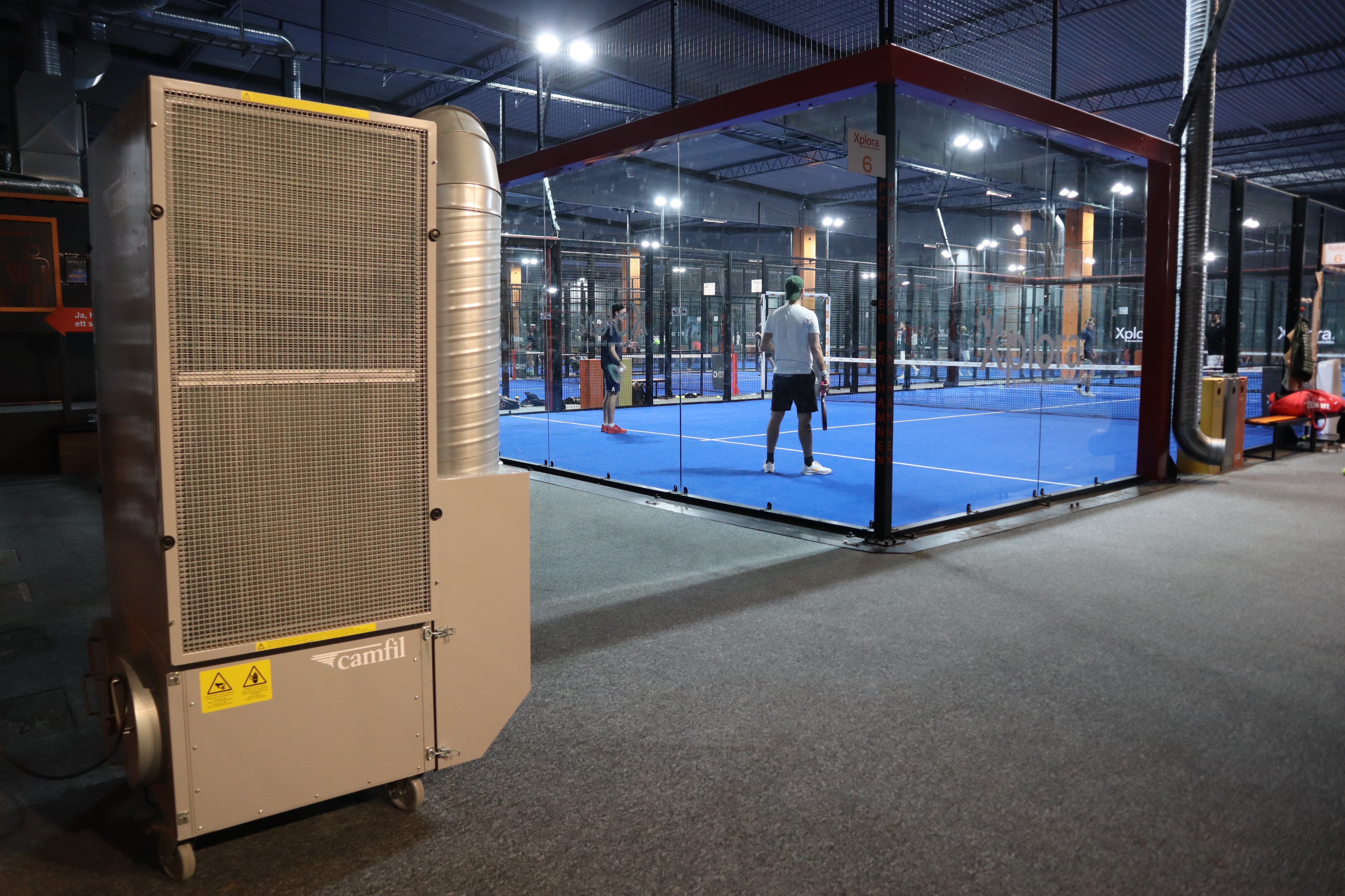 PDL Center i Frihamnen förbättrade luften för sina besökare med luftrenare