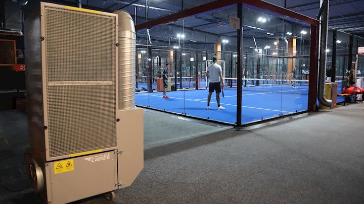 padel; purificatori aria