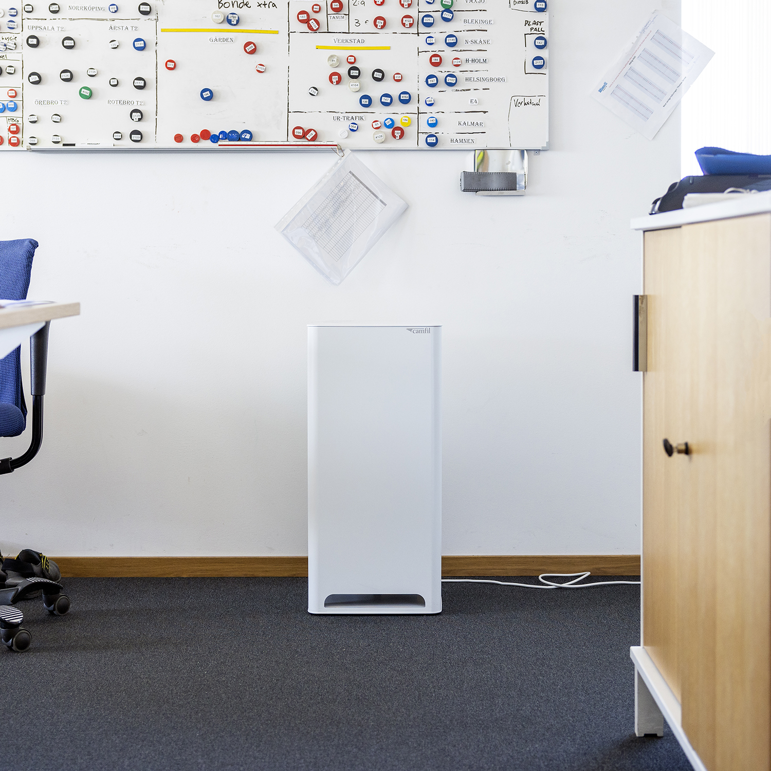 Luftreiniger City M im Klassenzimmer