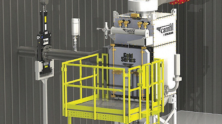 Pamic Filter Quantum Compact Dust Collector Welding | Camfil