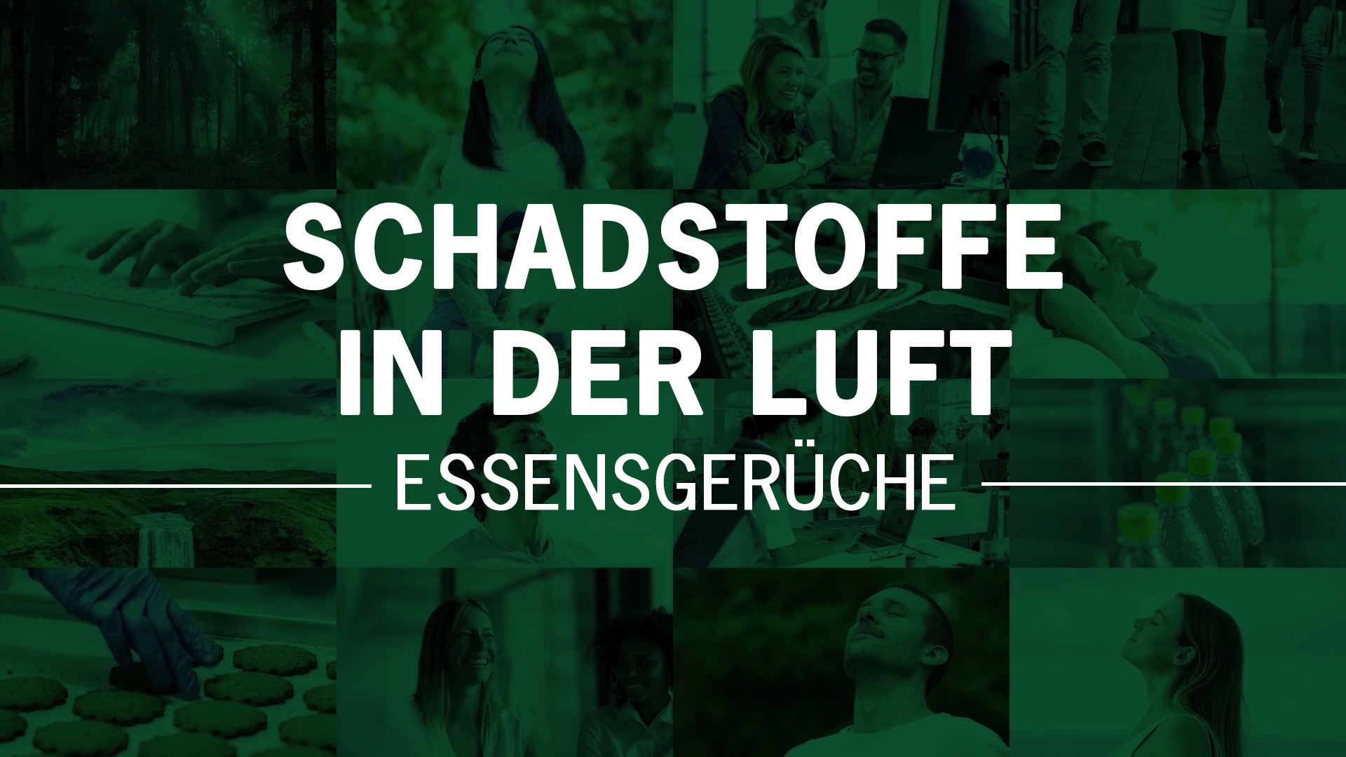 Schadstoffe in der Luft - Essensgerüche