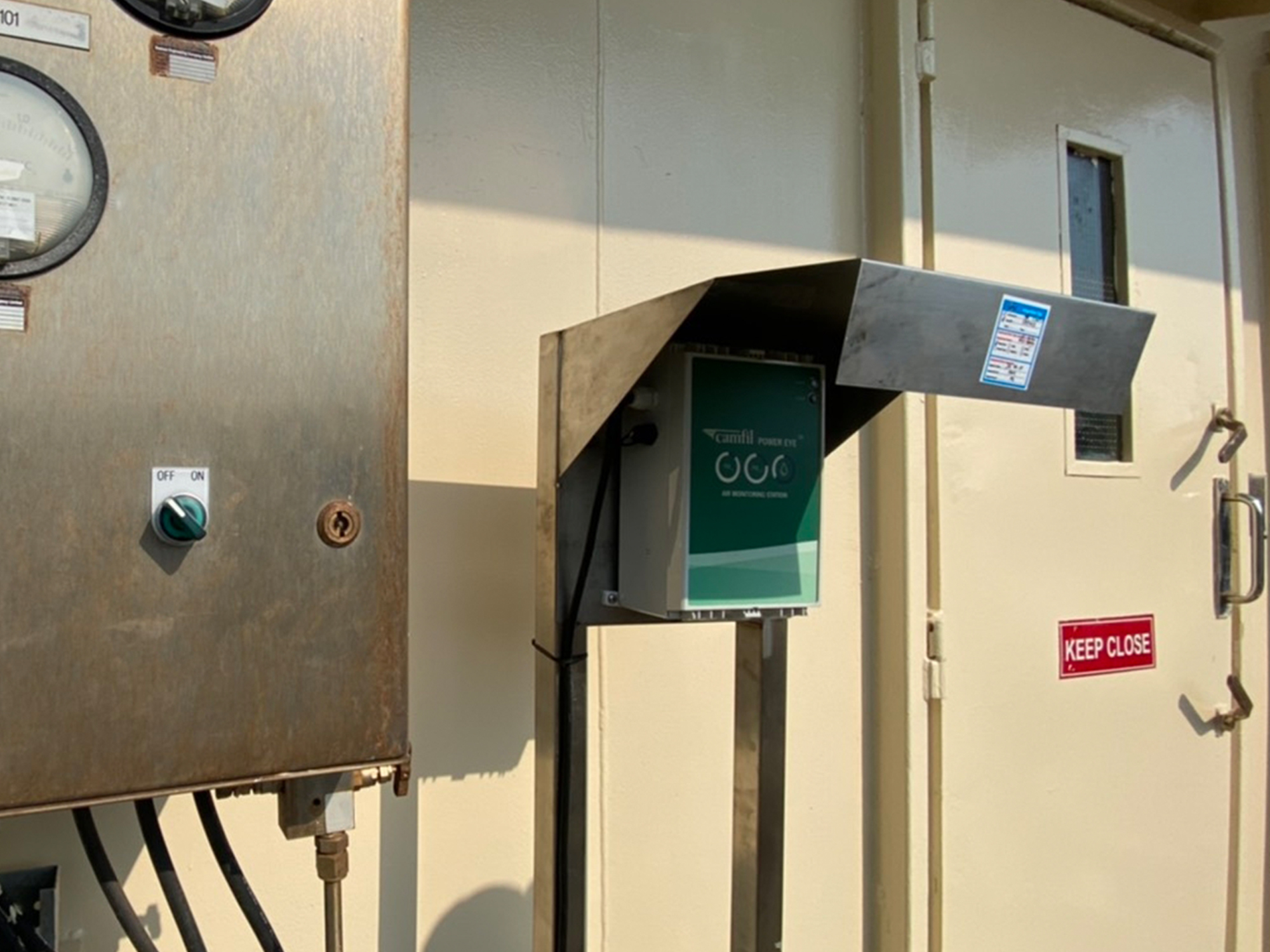 Air Monitoring Station Installed