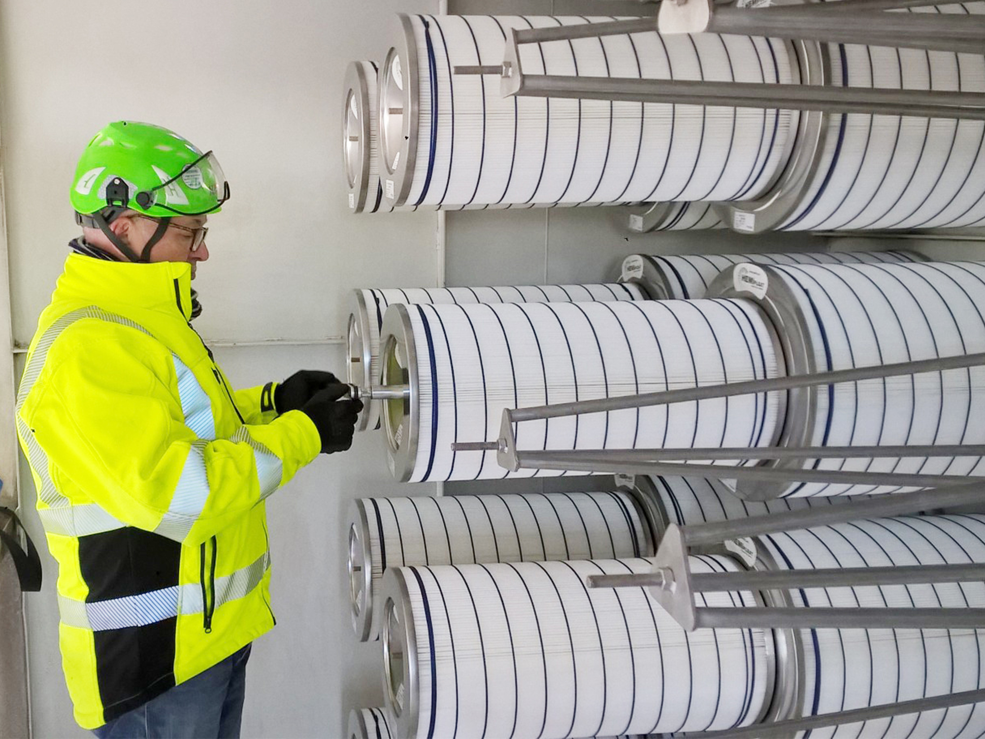 Filter Installation Pulse/Cartridge