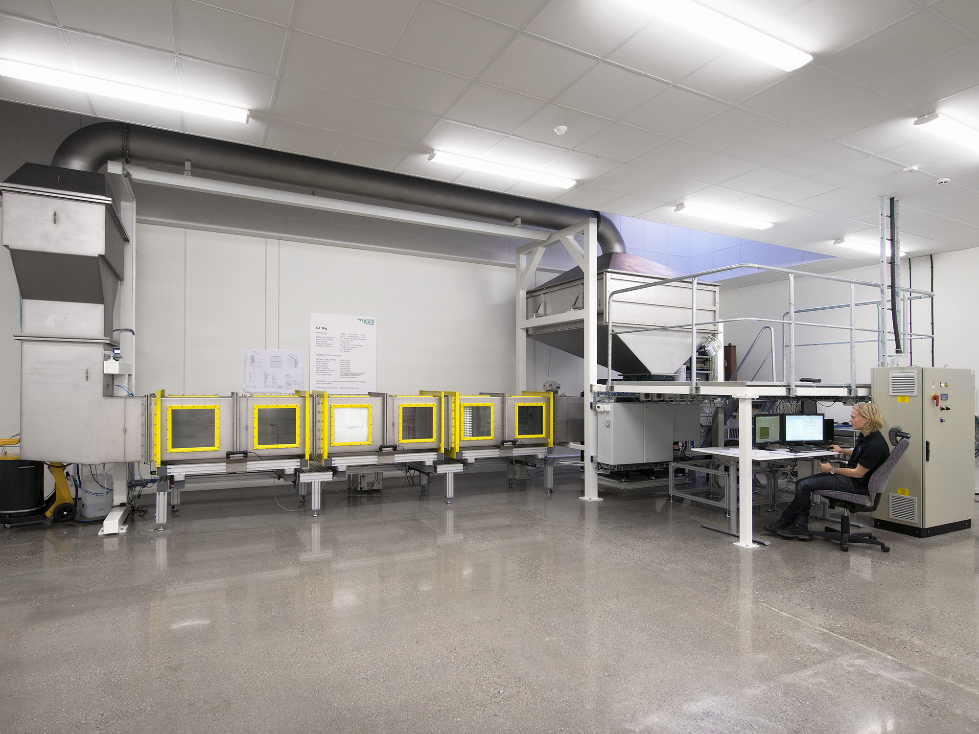 Laboratory Services Filter Test rig filter Trosa