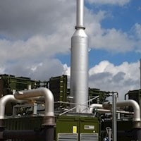 Biogasproduktion til varme og el i St. Albans, UK