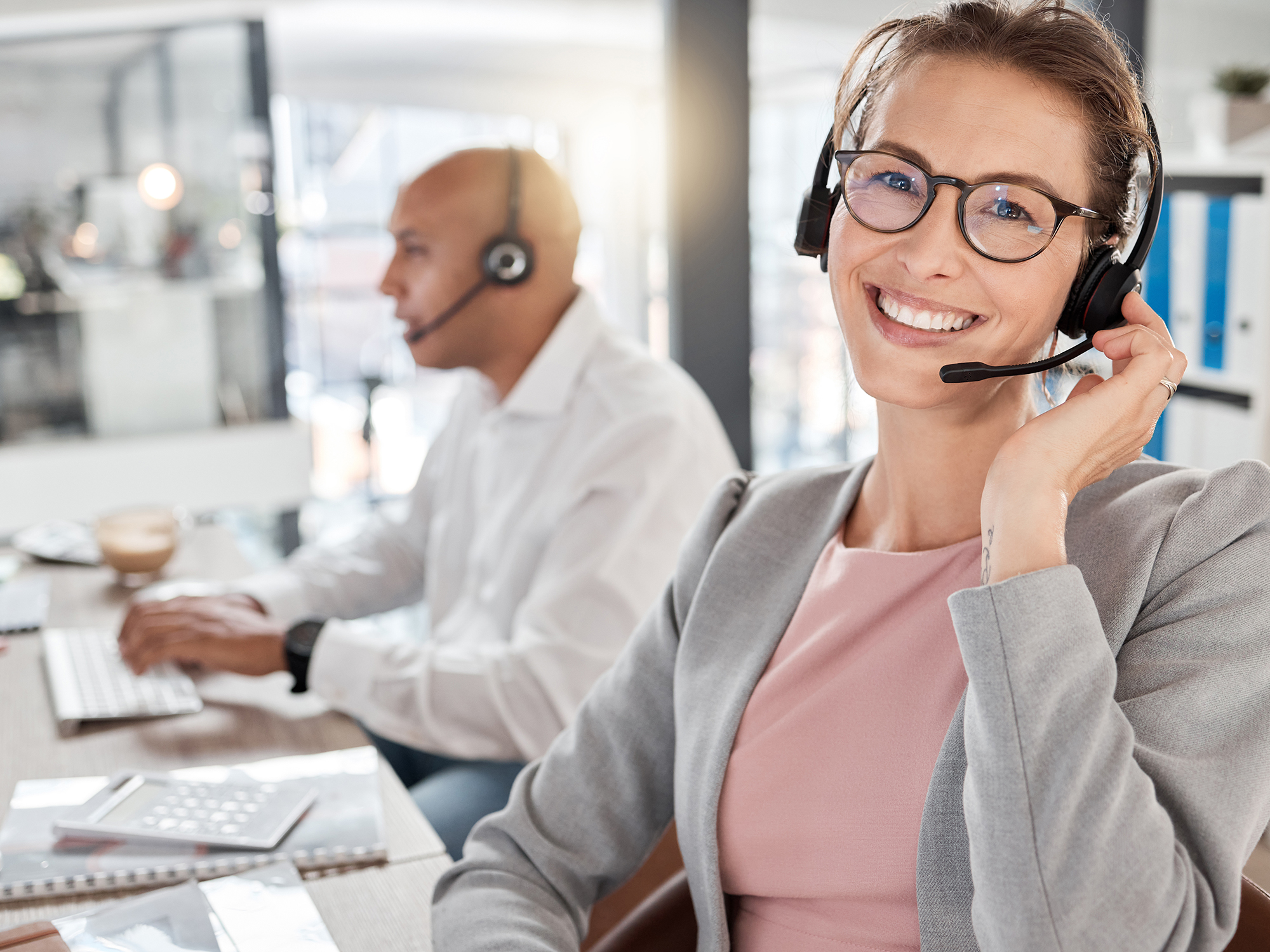 Top quality air filters improve productivity in call center and the workplace