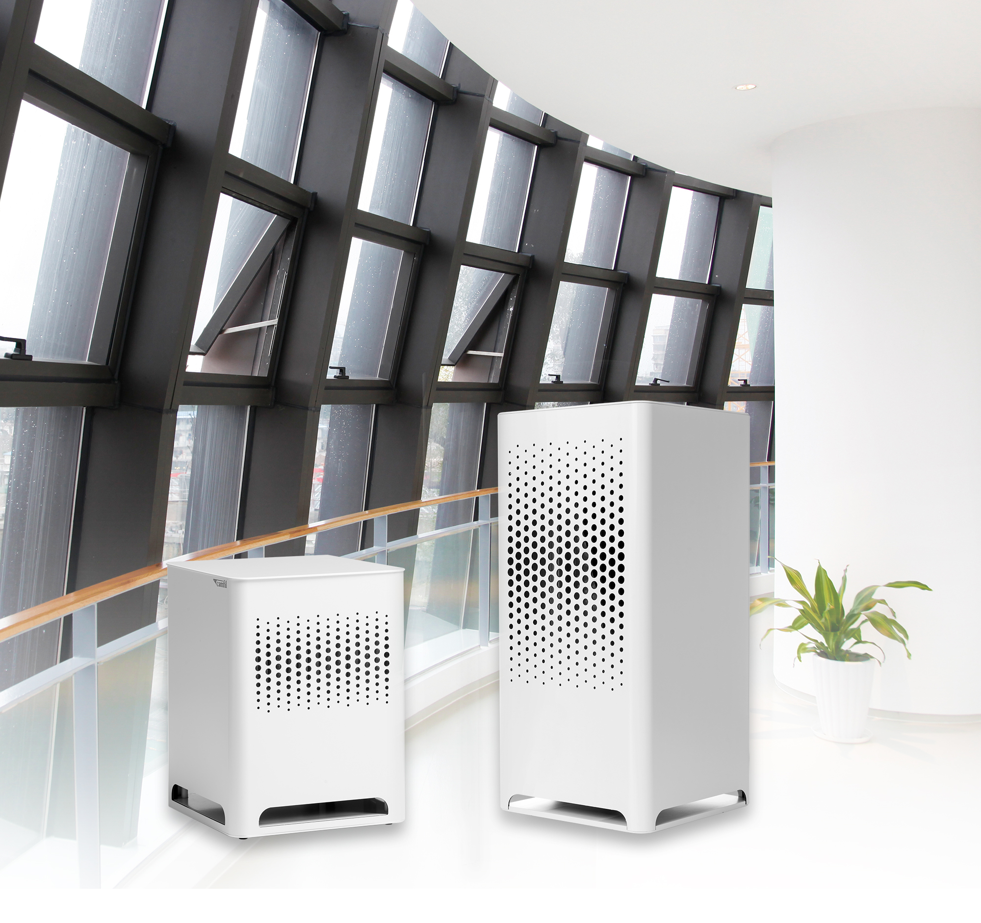 Luftrensere giver bedre indendørs luftkvalitet og tilfredse medarbejdere hos Ballerup Kommune.