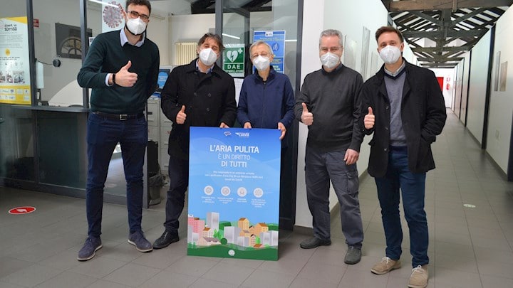 Sermig donazione purificatore aria city m