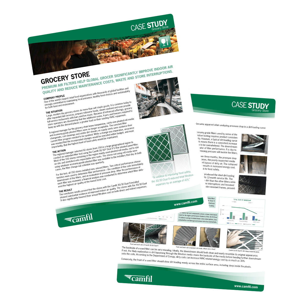 Grocery store case study | Camfil