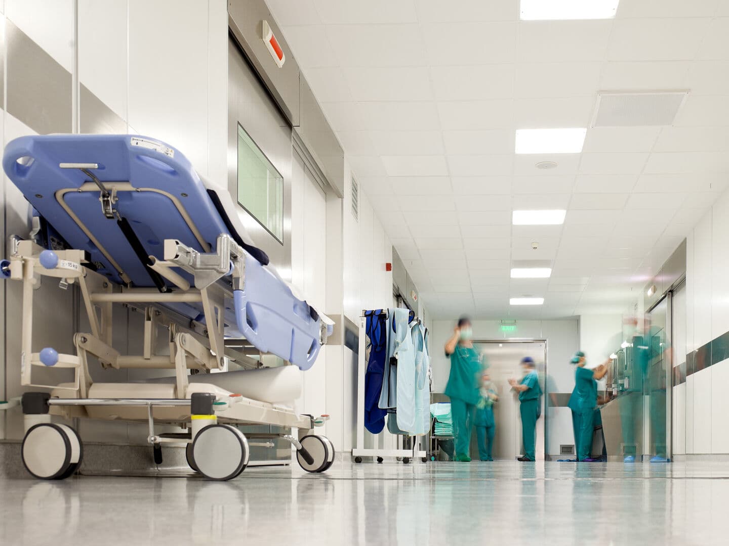 Hospital corridor