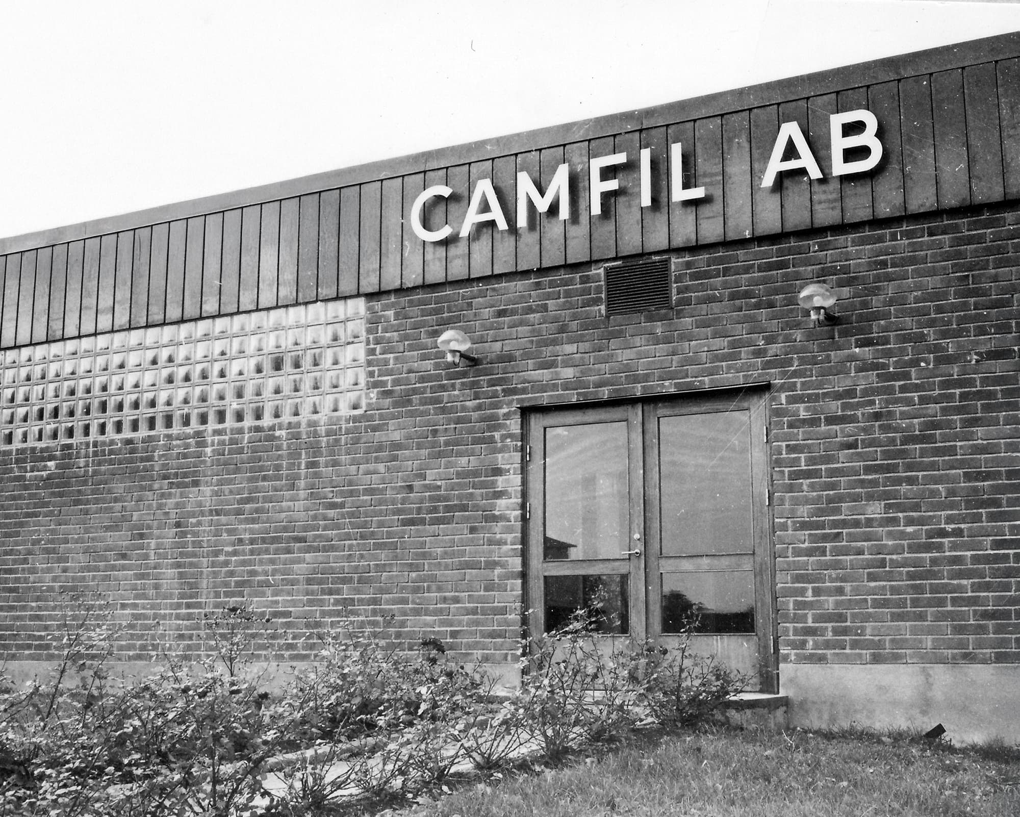 Historyczne zdjęcie fabryki Camfil