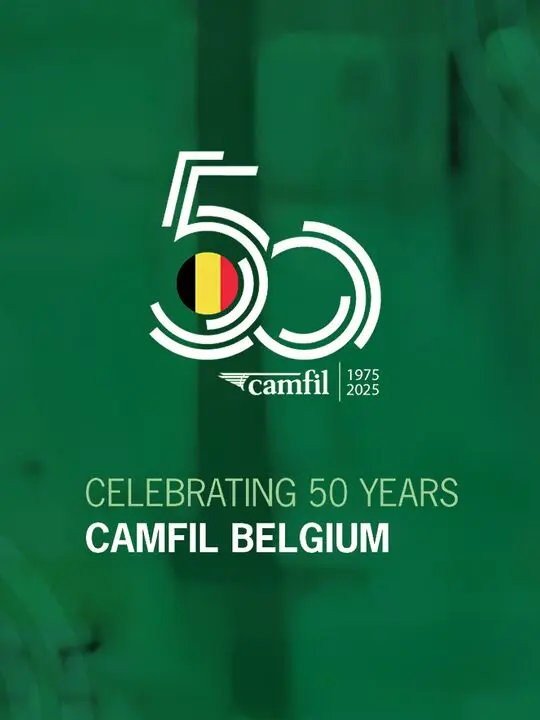 50 years banner Belgium