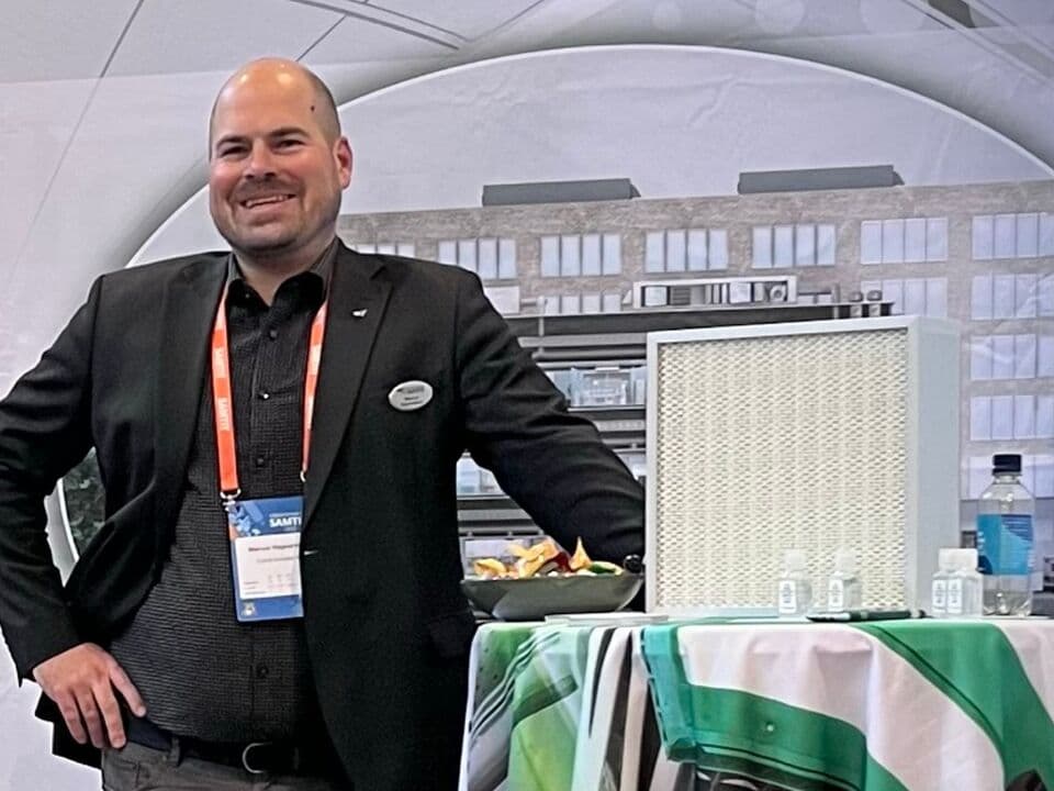 Man at the conference