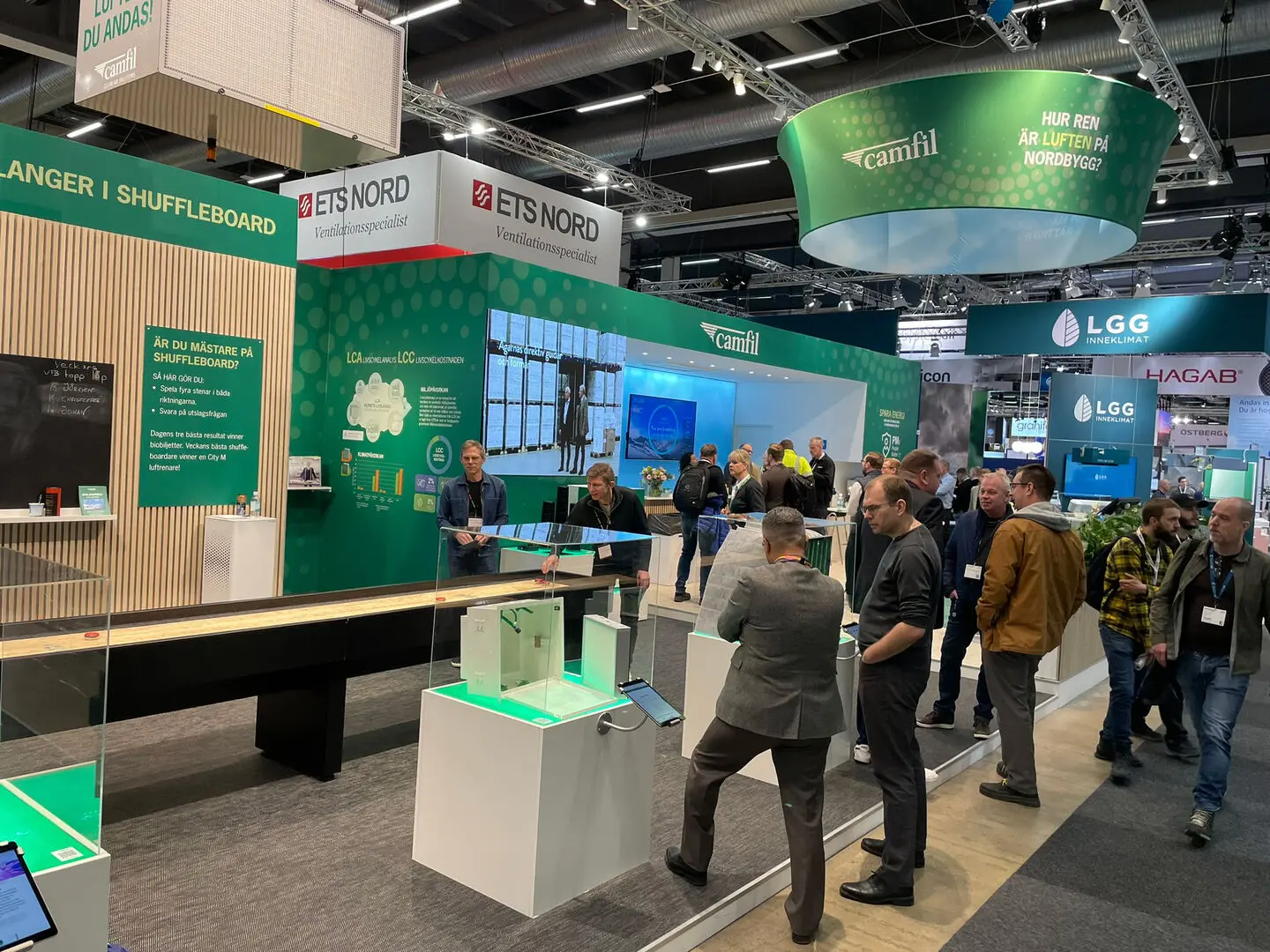 Camfils monter på Nordbygg 2024