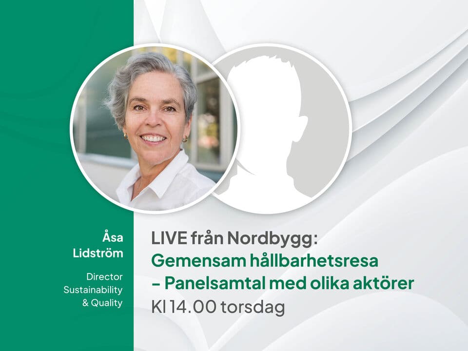 Livsändning Nordbygg 6