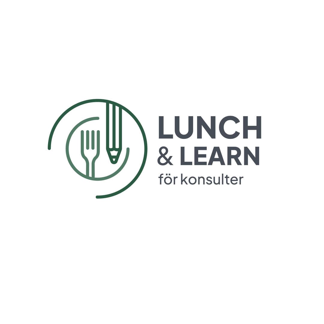 Lunch & Learn, logga landningssida