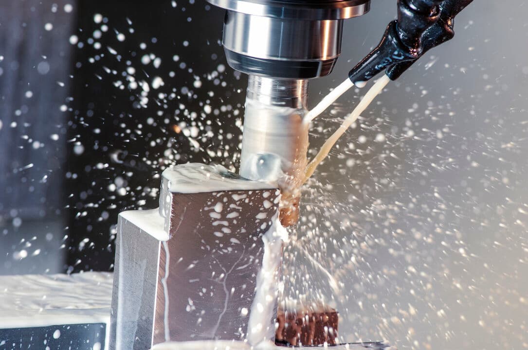 Emulsion mist machining