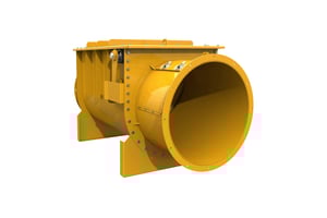 Passive Explosion Isolation Valve