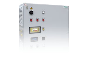 Steuerung mit integriertem Touchscreen-Bedienfeld, mit Ventilatorsteuerung für industrielle Absauganlage<br/>