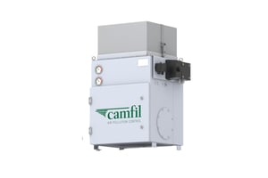 Handte EM-O Compact olietågeudskiller til enkel integration i værktøjsmaskiner med mindre luftmængder.