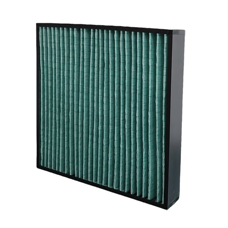 plastic frame G4 pleated pre-filter for humid livestock houses