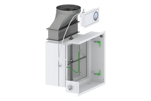 Cajón terminal de filtración CleanSeal Exhaust MIP 