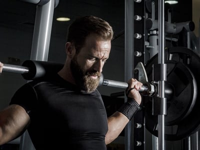 A Fitness center_