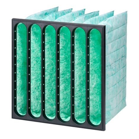 Hi-Flo filters feature an optimised design for energy efficient high performance air filters. M5, M6, F7 & F9 efficiencies.