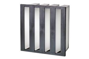 Industrial Hepa Filter for HVAC upgrade. HEPA filter for HVAC available in filter classes E10 to H13, with an MPPS of 85% and 99.95%