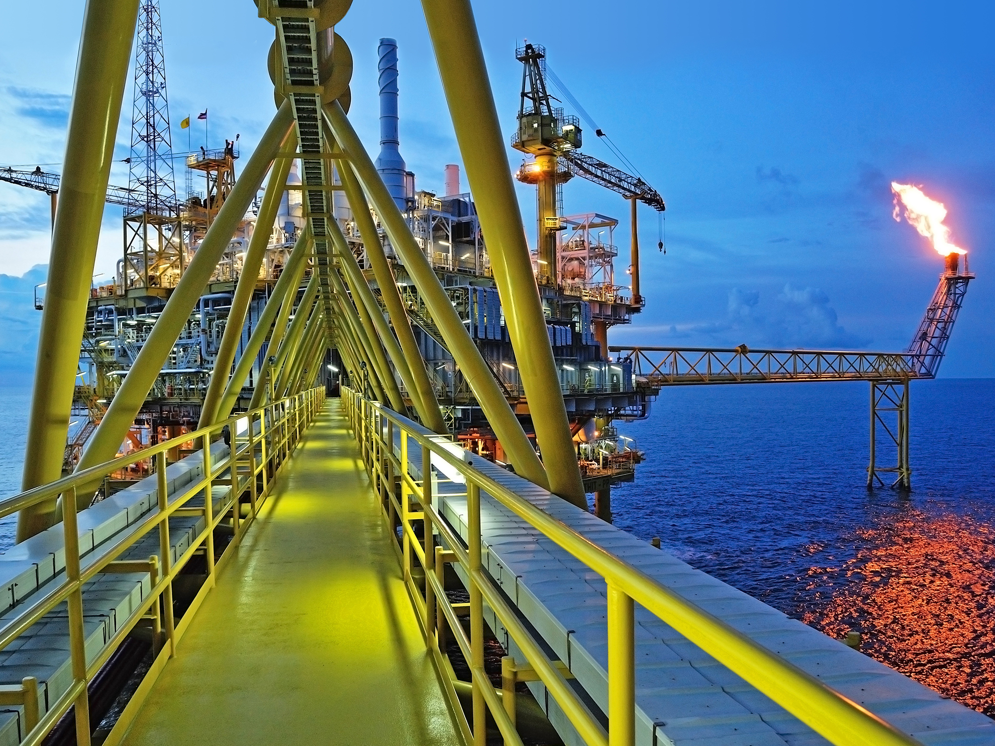 Oil, refineries, gas and chemicals