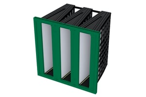 CamGT 3V-440 Front Plate ABS Virgin Green TRIMETRIC VIEW 1500x1500 px