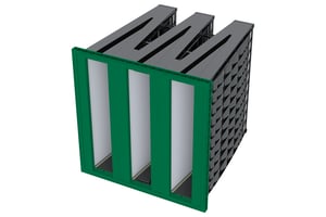 CamGT 3V-600 Front Plate ABS Virgin Green TRIMETRIC VIEW 1500x1500