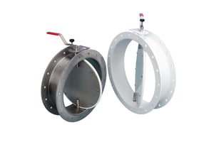 Round Butterfly Isolation Dampers