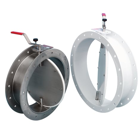 Round Butterfly Isolation Dampers