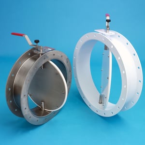 Round Butterfly Isolation Dampers