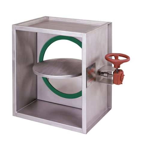 SBDT Rectangular Dish Damper for Containment Systems