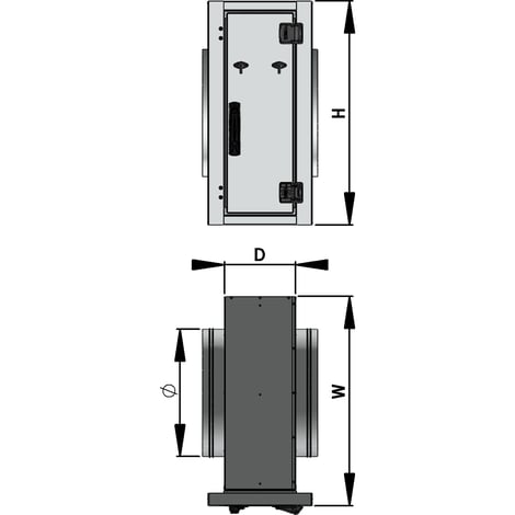 Prefilterhousing DIM