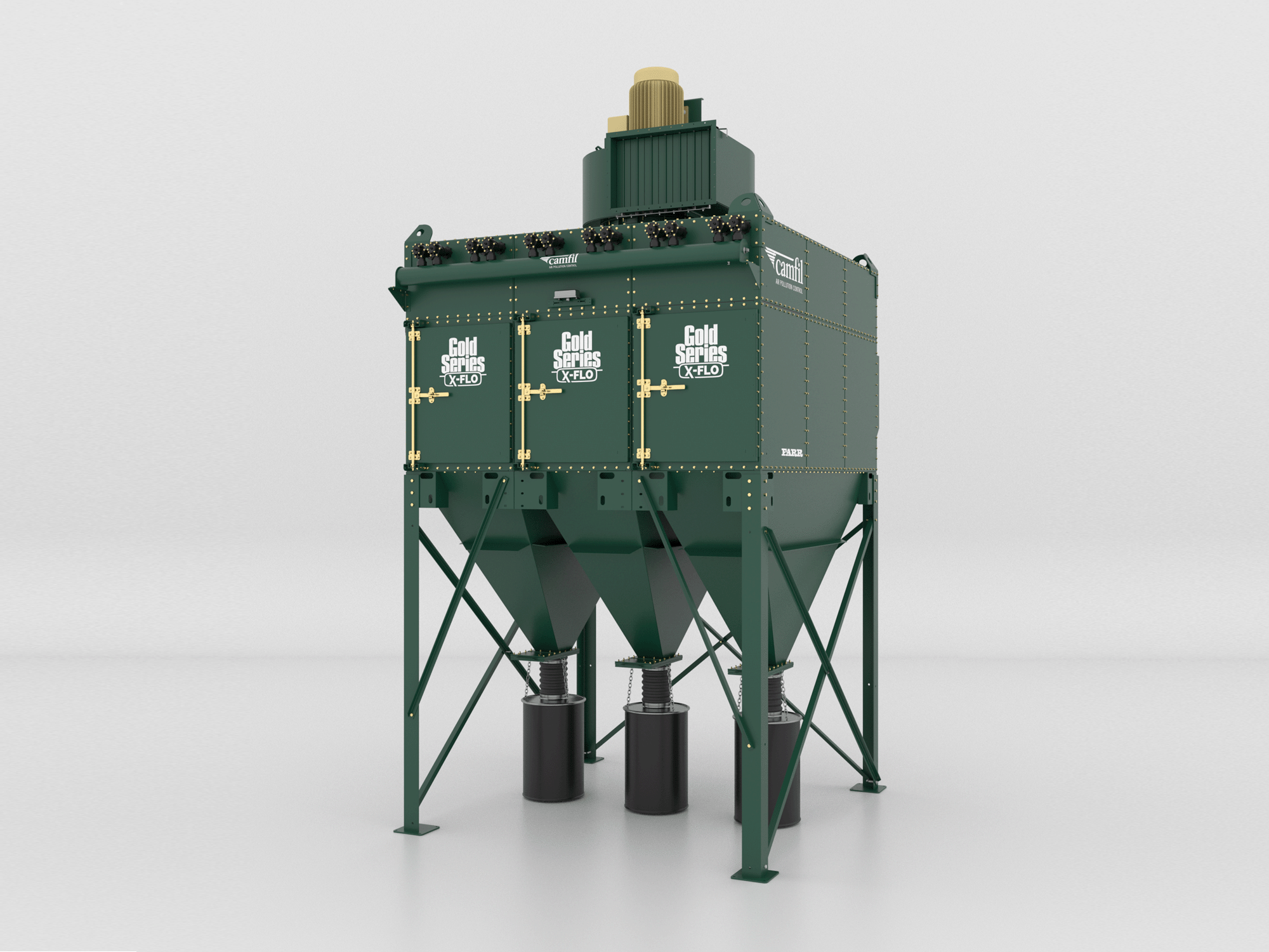 industrielles Abluftreinigungssystem Gold Series X-Flo