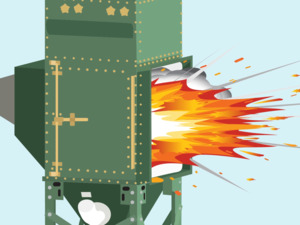 Thumbnail video explosion protection for dust collectors.