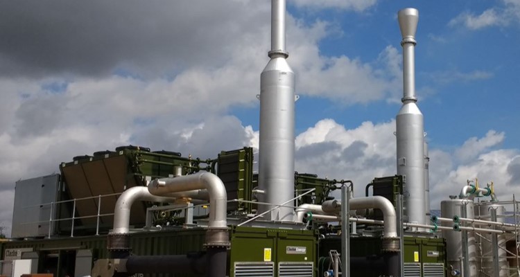 Biogasproduktion für Wärme und Strom in St. Albans