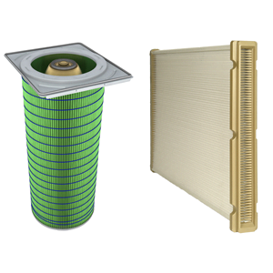 Filter elements for dust fume mist collectors Camfil