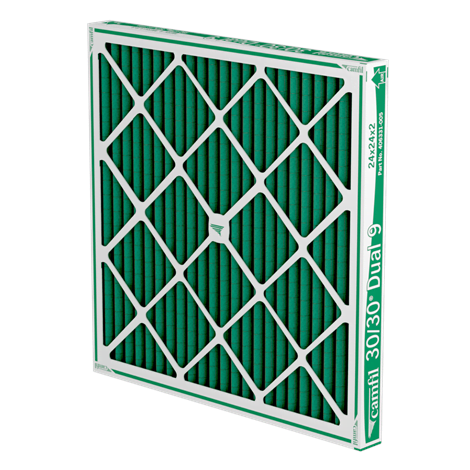 Best pleated panel air filter rated MERV 9/MERV 9A guaranteed to last longer -- 30/30 Dual 9