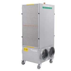 Industrial shop air cleaner