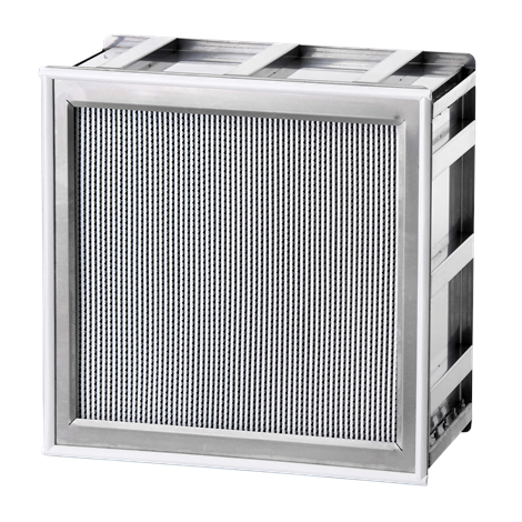 Absolute D-Pyro HEPA-filter til aseptiske påfyldningsprocesser med ekstremt høje temp. op til 350°C.